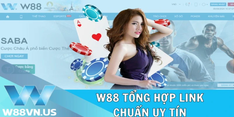 W88 tổng hợp link chuẩn uy tín